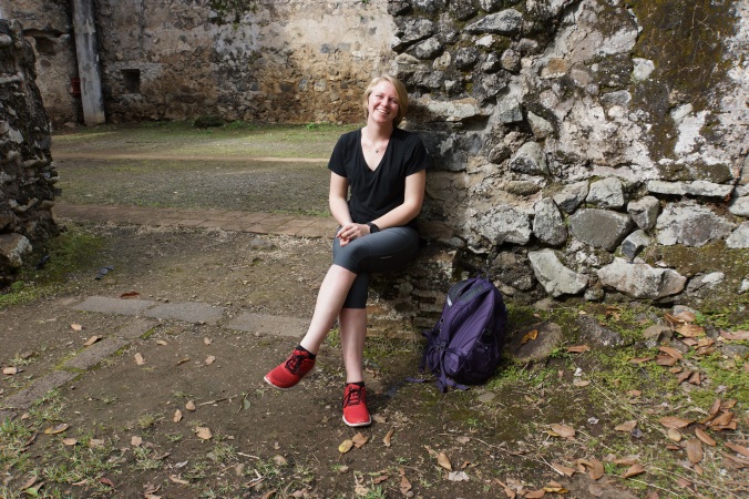 me. chillin at the ruins. 